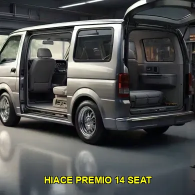 hiace premio 14 seat